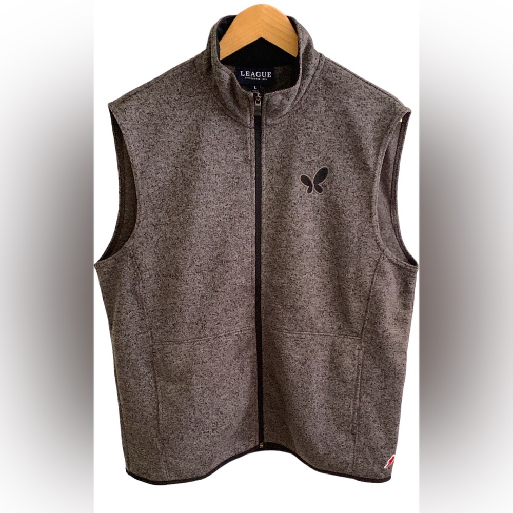 Fleece Vest Made in USA Size L